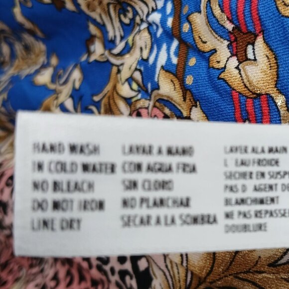 Luli Fama South Beach Dress Swim Coverup Multicolour Size Large - Picture 7 of 8